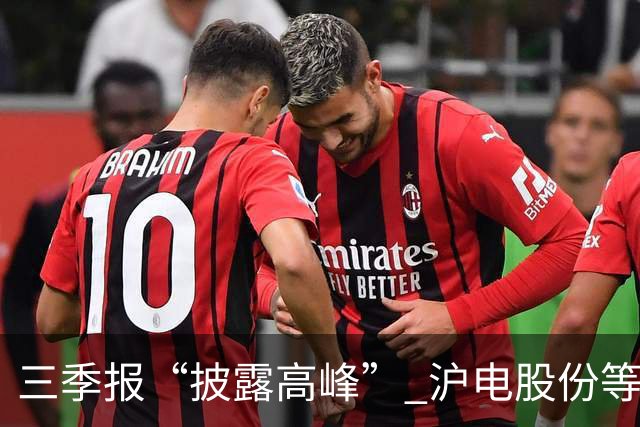 三季报“披露高峰” 沪电股份等深市大市值绩优股业绩集中兑现