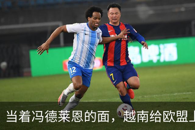 当着冯德莱恩的面，越南给欧盟上了一课：什么叫“中国力量”